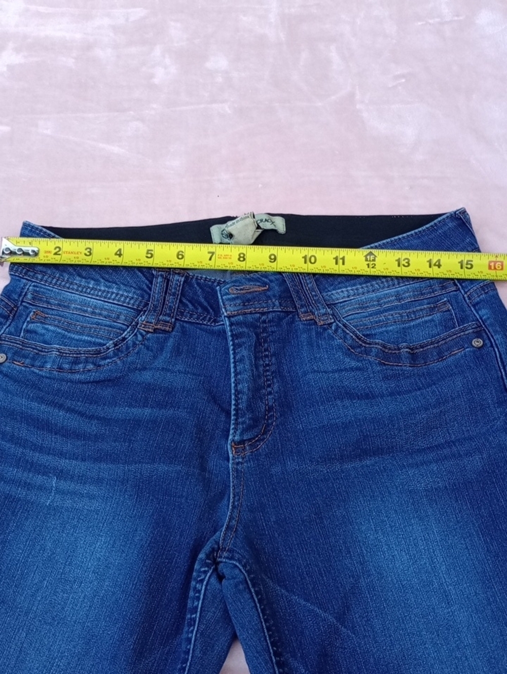 Democracy Women's Skinny Jeans in Deep Indigo‎ - Picture 10 of 15